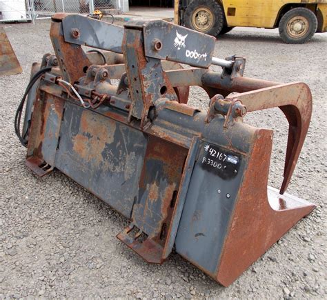 used skid steer buckets|used skid steer attachments local.